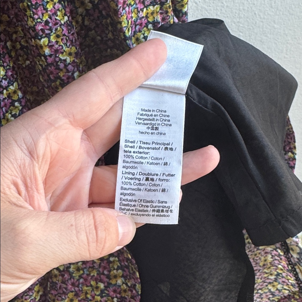 NWT Organic cotton daydream dress in Liberty® Busy Izzy fabric size small - Picture 5 of 6